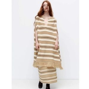 Zara knit ribbed skirt